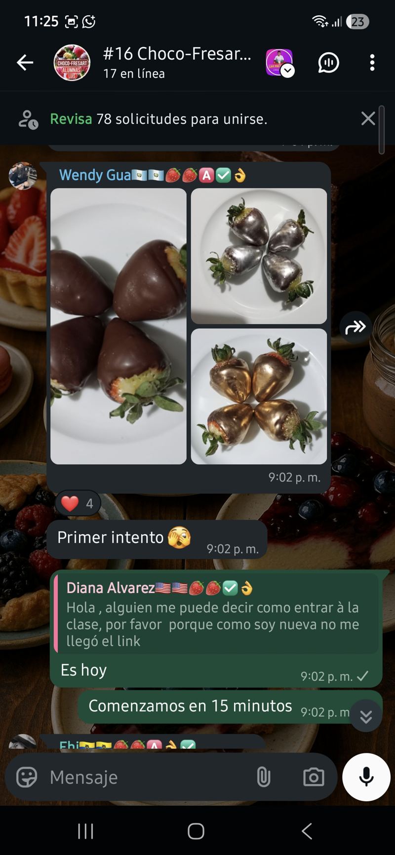 Testimonio de alumna del curso Fresas con Chocolate